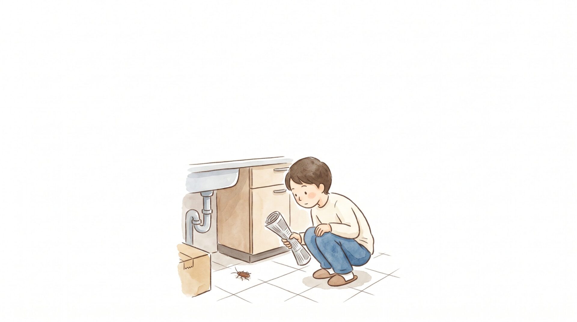 ゴキブリ 駆除 季節の応急対応|まずやるべき3つのこと