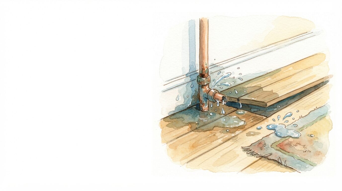 漏水 火災保険 適用で最初に確認したい3つのこと