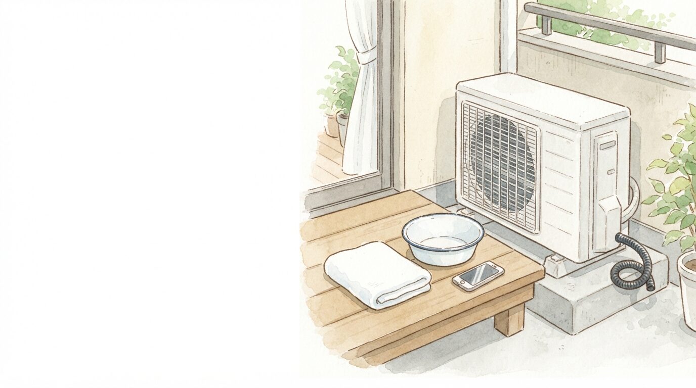 室外機 水たまり howtoで最初に見るべき3つのポイント