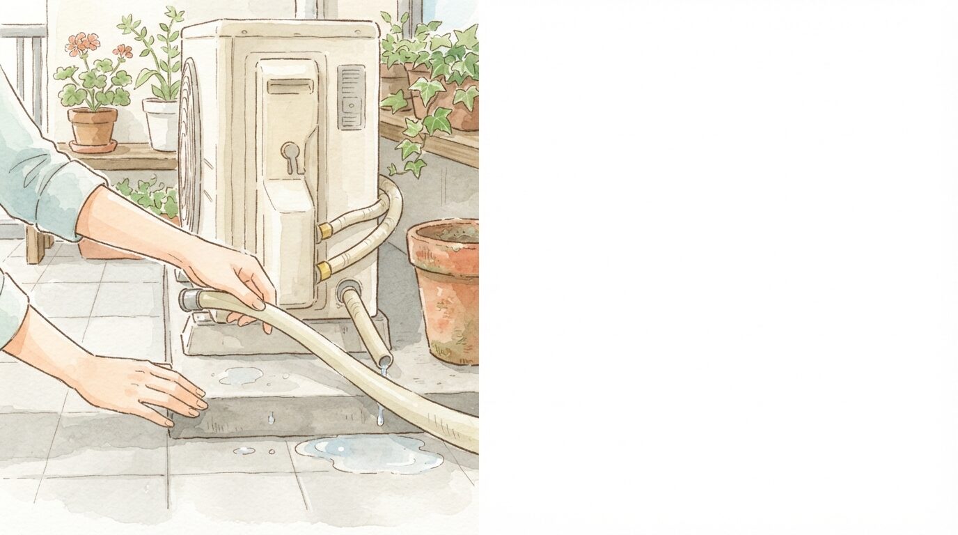 室外機 水たまり howtoで最初に見るべき3つのポイント