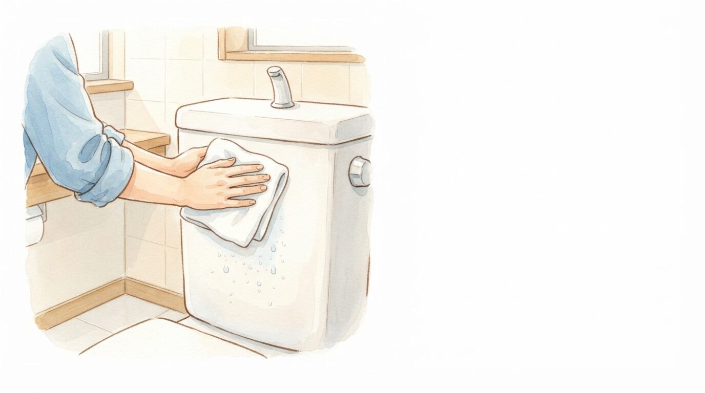 トイレタンク 結露 水滴で失敗しないための確認手順