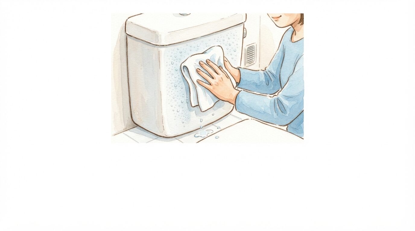 トイレタンク 結露 水滴で失敗しないための確認手順